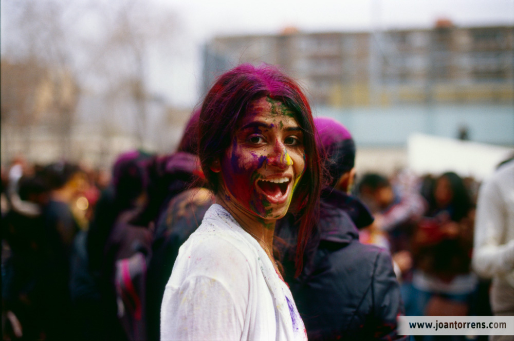 Festival Holi a Barcelona, 2014