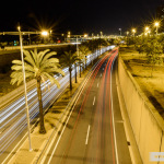 Fotografia Nocturna a Diagonal Mar