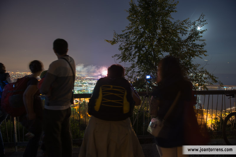 Fotografia nocturna i Focs Artificials