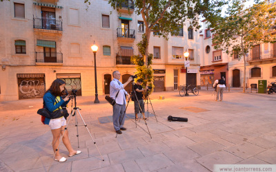 Fotos de la passejada de foto nocturna al Front Marítim