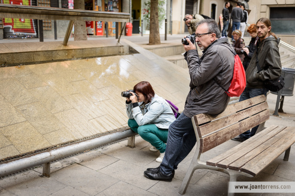 Fotografia urbana i composició al Barri de Gràcia
