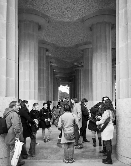 Passejada foto-històrica al Parc Güell