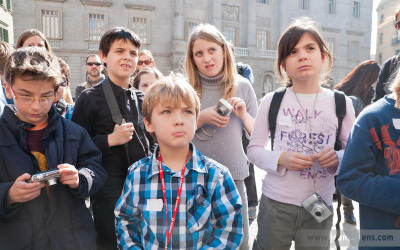 Taller infantil de fotografia i història a la Barceloneta, 29 d’abril