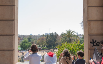 Taller de fotografia infantil als Parcs de Montjuïc