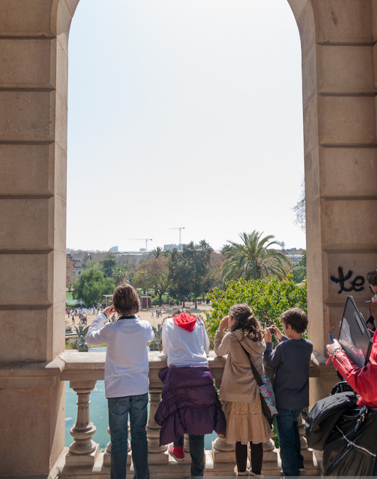 Taller de fotografia infantil als Parcs de Montjuïc