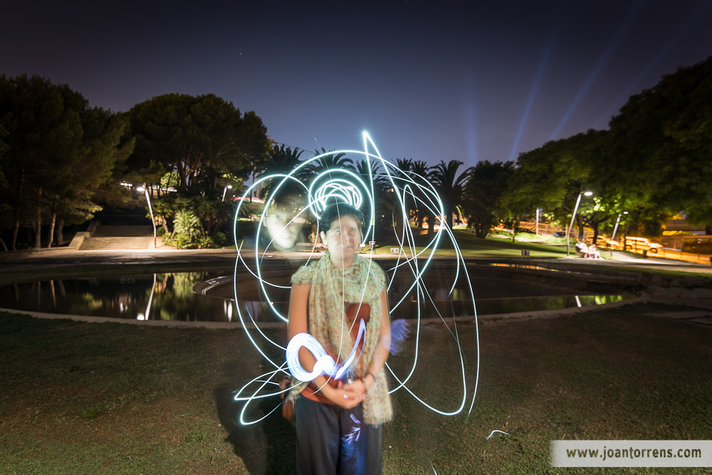 Fotos del taller de fotografia nocturna al Castell de Montjuïc